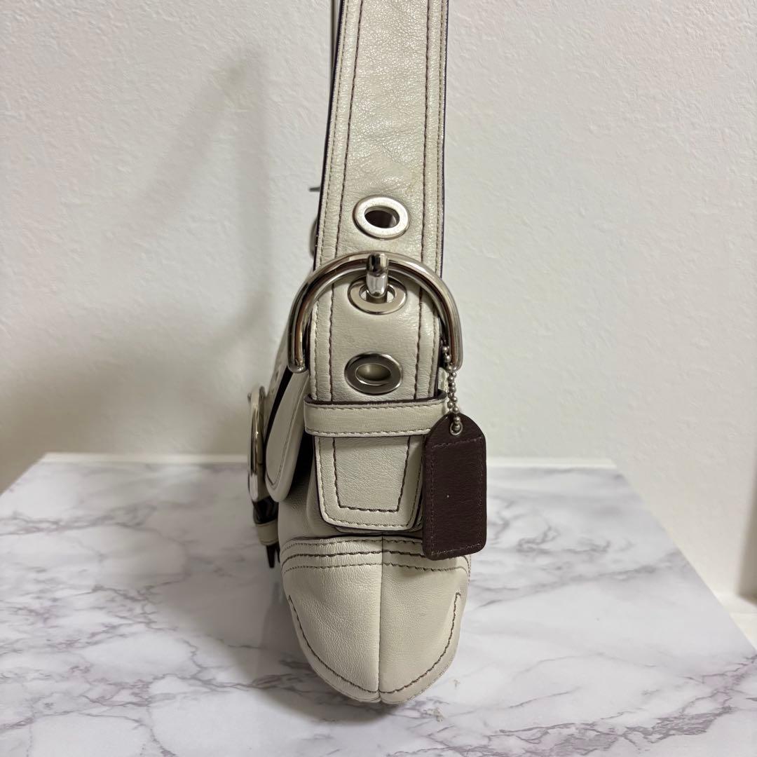 バッグ Coach Soho Leather Shoulder Hand Bag