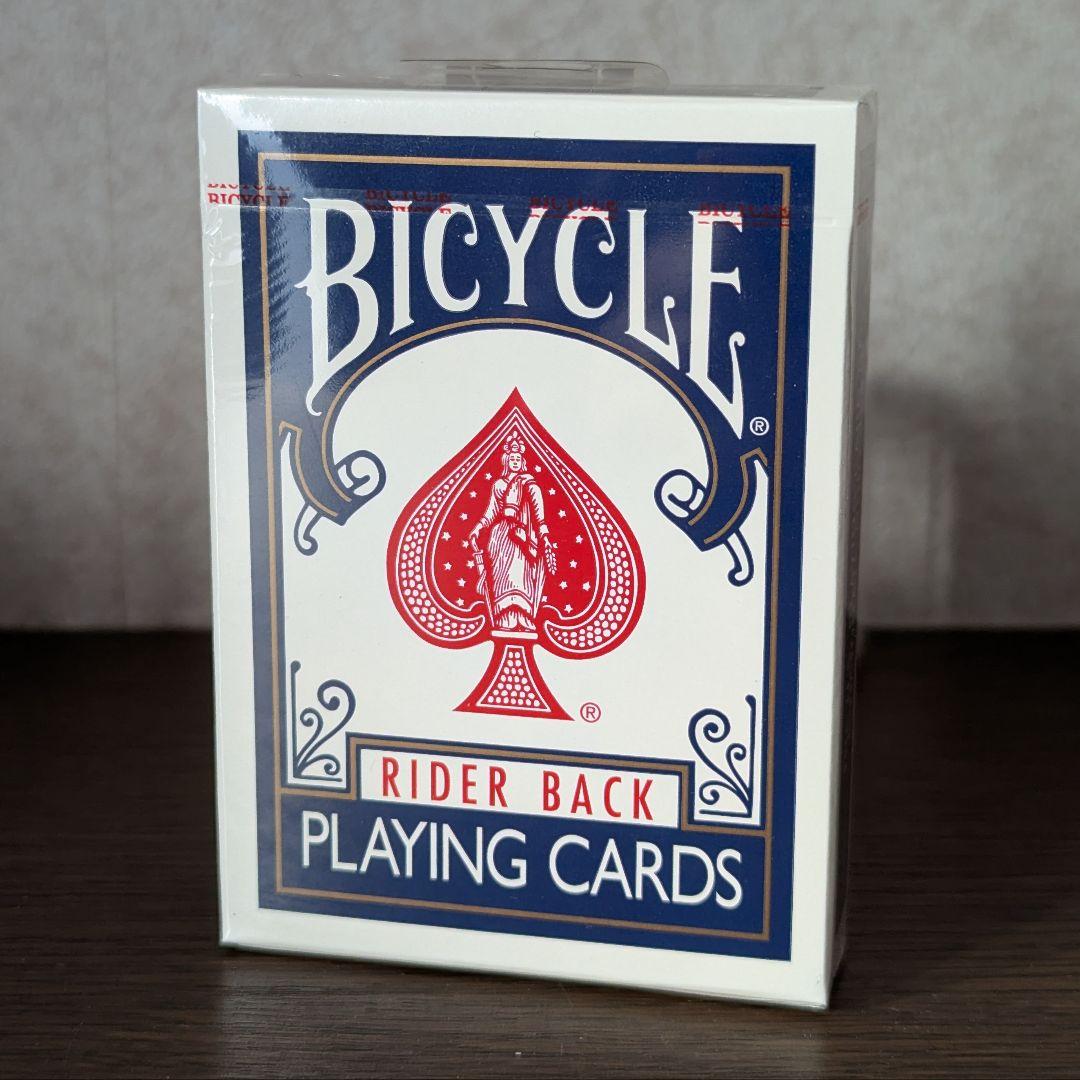 【ほぼ新品】BICYCLE RIDER BACK トランプ 12個入 おまけ有