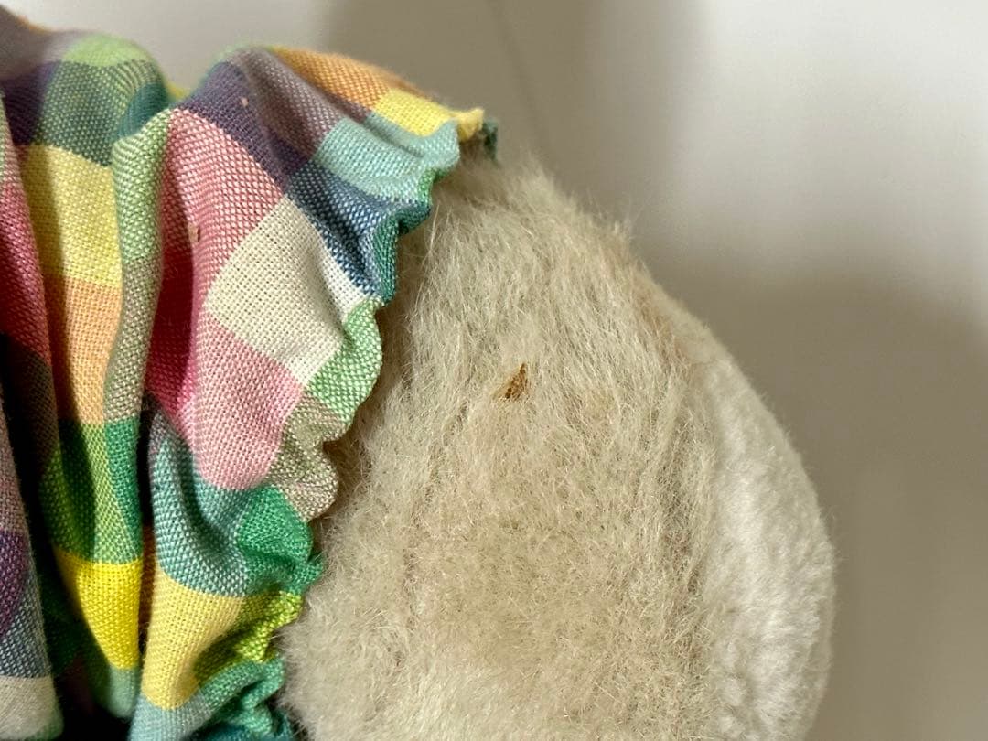 希少！当時物 吉徳 旧タグ うさぎ ぬいぐるみ 昭和レトロ レア！兎 ラビット