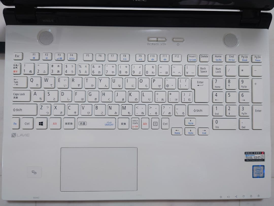 NECノートパソコン LAVIE NS560/E【Windows10】