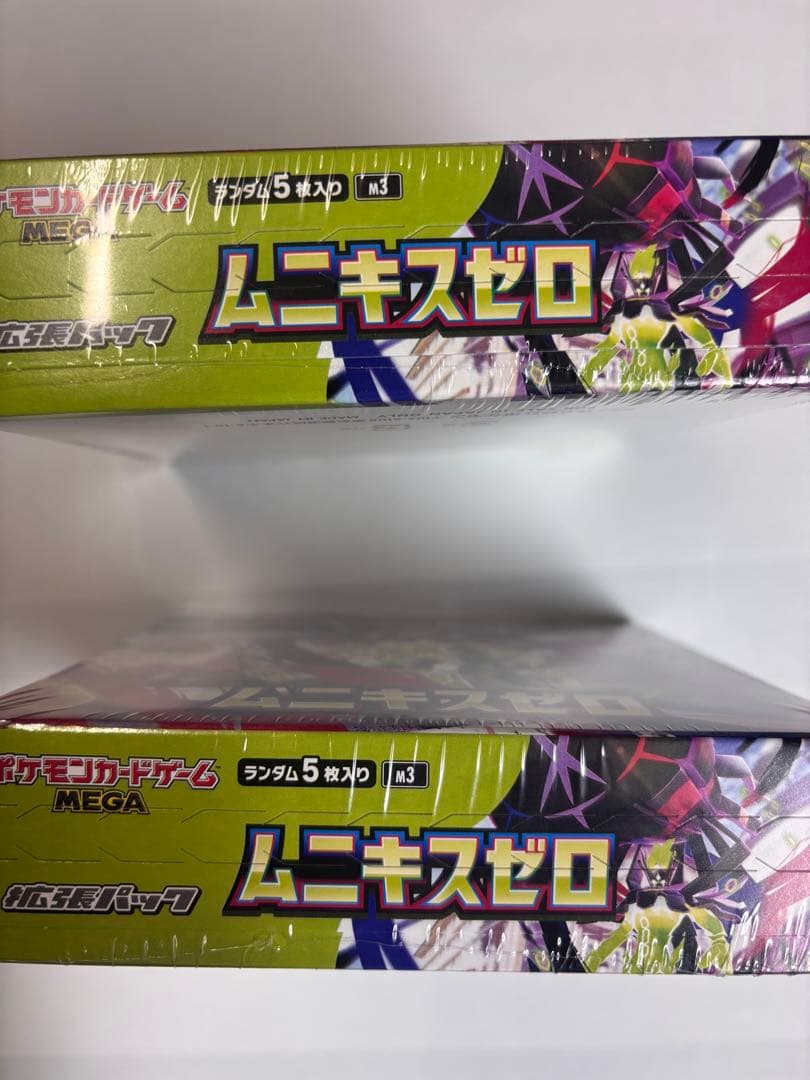 ポケモンカードゲーム　ムニキスゼロ　2BOX 新品未開封　シュリンク付き