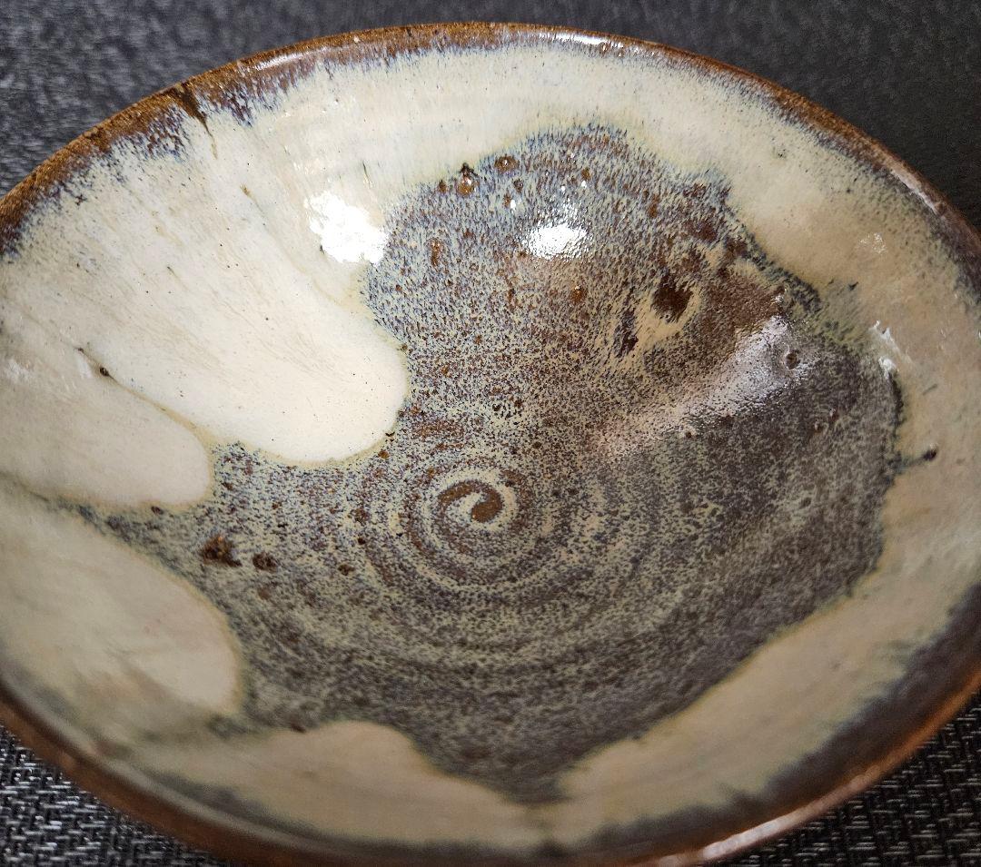 京焼【銀閣茶堂印】東山天目　天目茶碗　共箱　書付け箱　茶道具　茶器　茶事　茶の湯