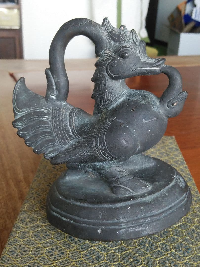 Antique品、メコン川の骨董品、オピウムウエイト、超大型、分銅、ミャンマー