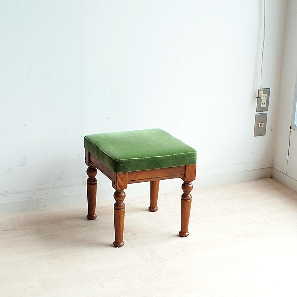 三越家具 ブルージュ オーク材 スツール 英国カントリー 椅子 ZR24101