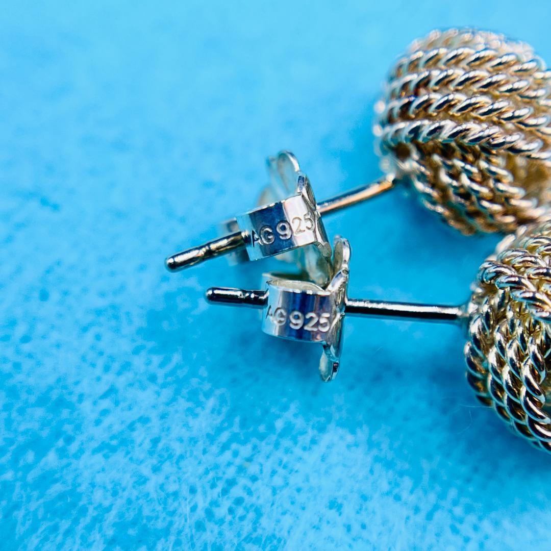 Tiffany & Co. ティファニー ピアス サマセット ツイスト ノット