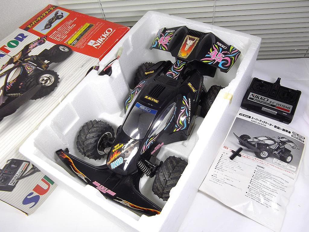 ニッコー 1/8 大型 トイラジ ラジコン スーパーディテクター 昭和レトロ