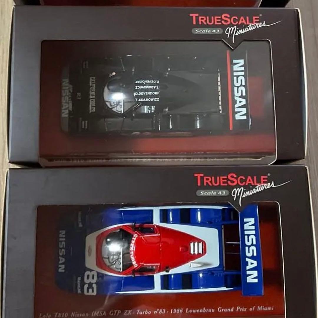 TRUE SCALE Lola T810 Nissan ミニカー 2台セット