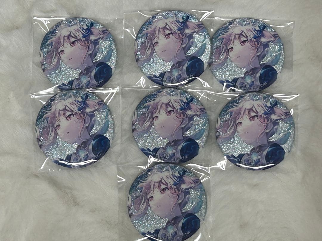 匿名配送！プロセカ　グリ缶 グリッター缶バッジ 36B　暁山瑞希7点