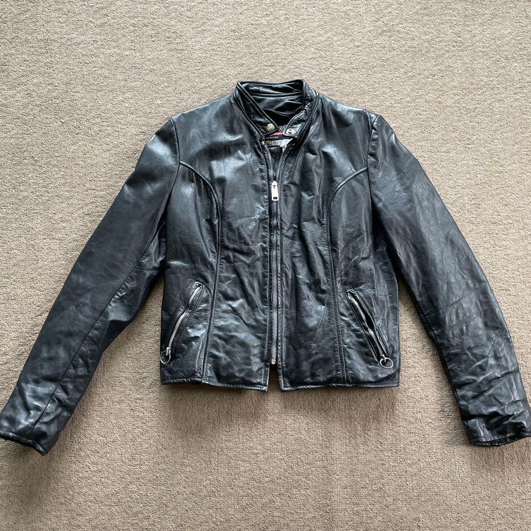 1970s　USA製　BROOKS LEATHER シングルライダースジャケット