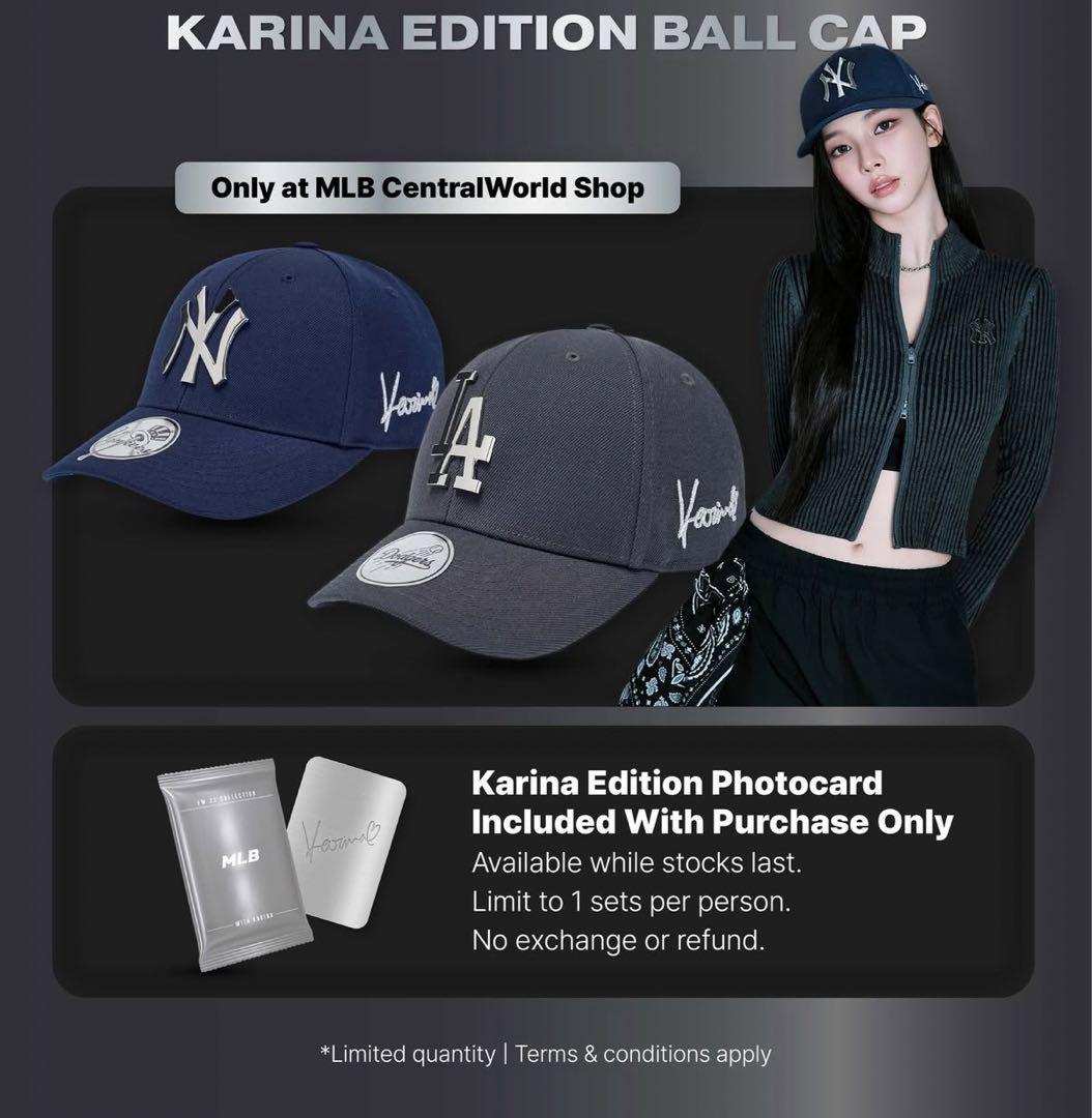 ツ*エ様 MLB×aespa カリナ KARINA LAグレー 57 日本未発売