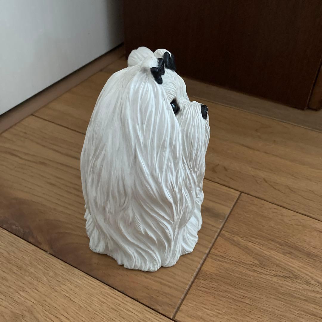 サンディキャスト社製　マルチーズ　置物　ヴィンテージ