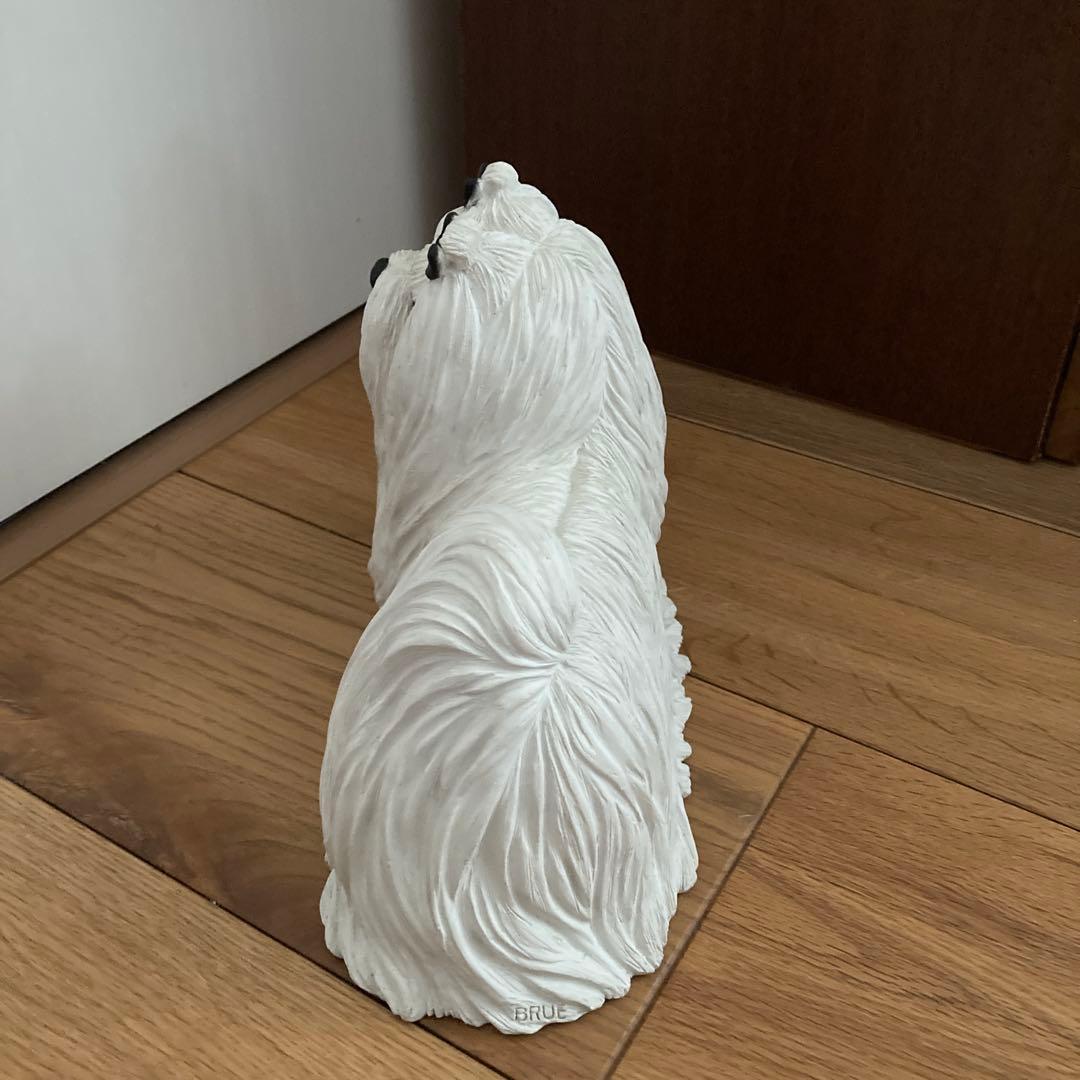 サンディキャスト社製　マルチーズ　置物　ヴィンテージ