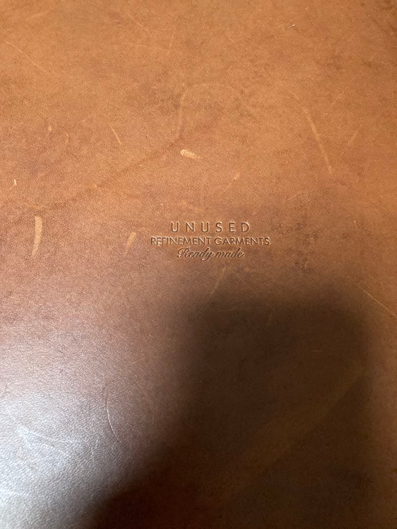 バインダー　レザー　A4 UNUSED