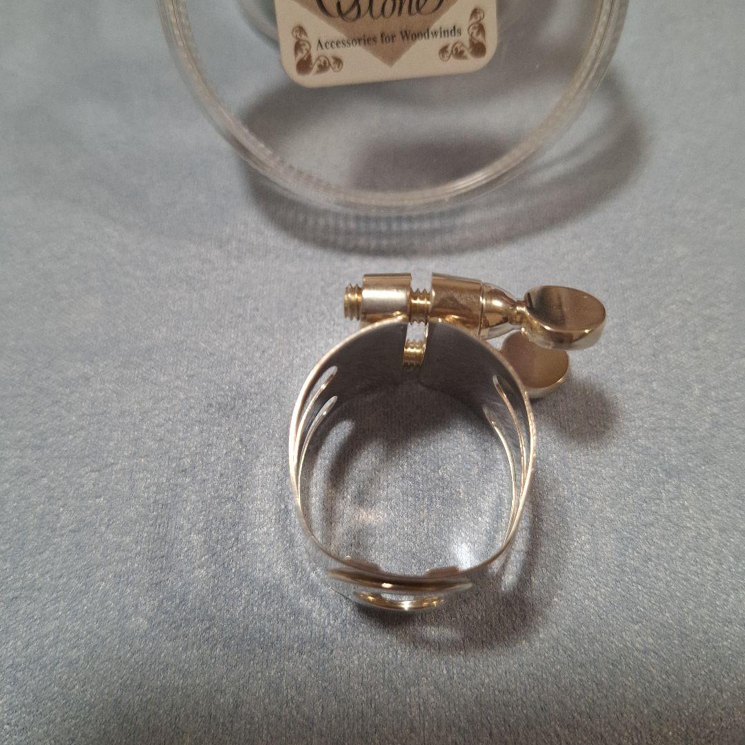 WoodStone E♭クラリネット リガチャー 総銀製