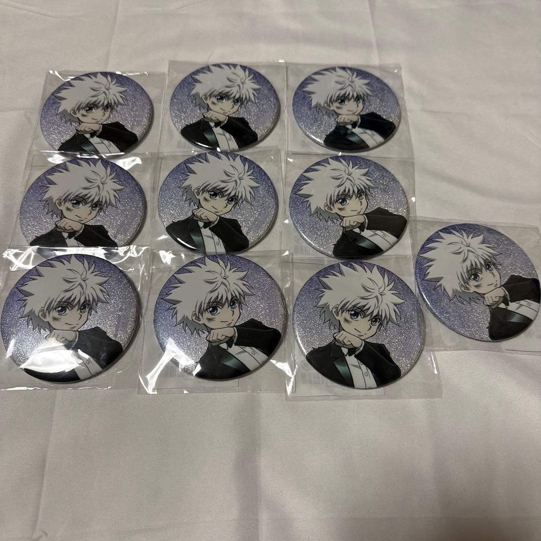 ハンターハンター　アニメイトフェア　キルア　特典缶バッジ