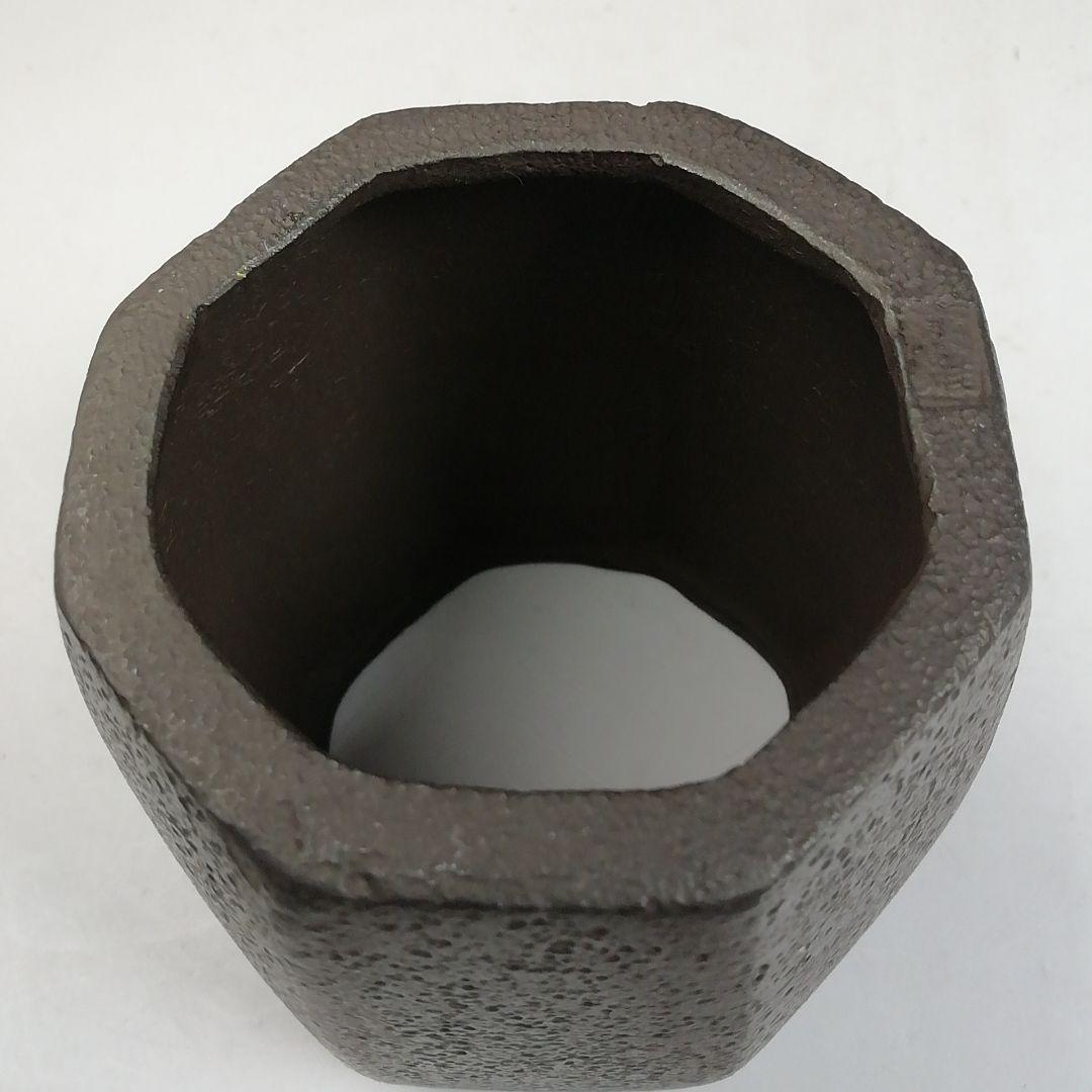 Ｗ１０３　蓋置　『八角蓋置』『十四代　宮崎寒雉 作』『鵬雲斎 書付』共箱　茶道具