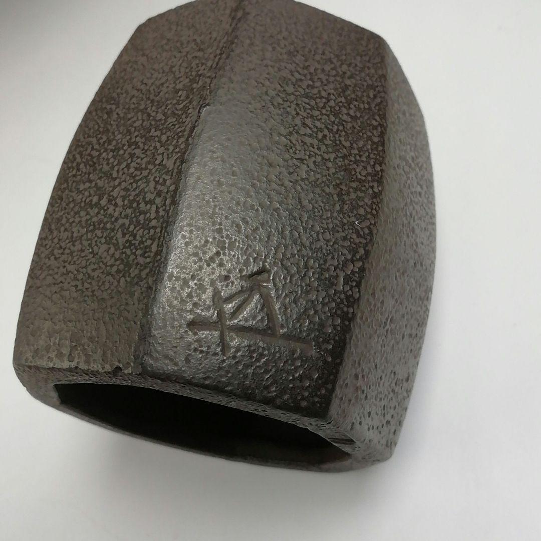 Ｗ１０３　蓋置　『八角蓋置』『十四代　宮崎寒雉 作』『鵬雲斎 書付』共箱　茶道具