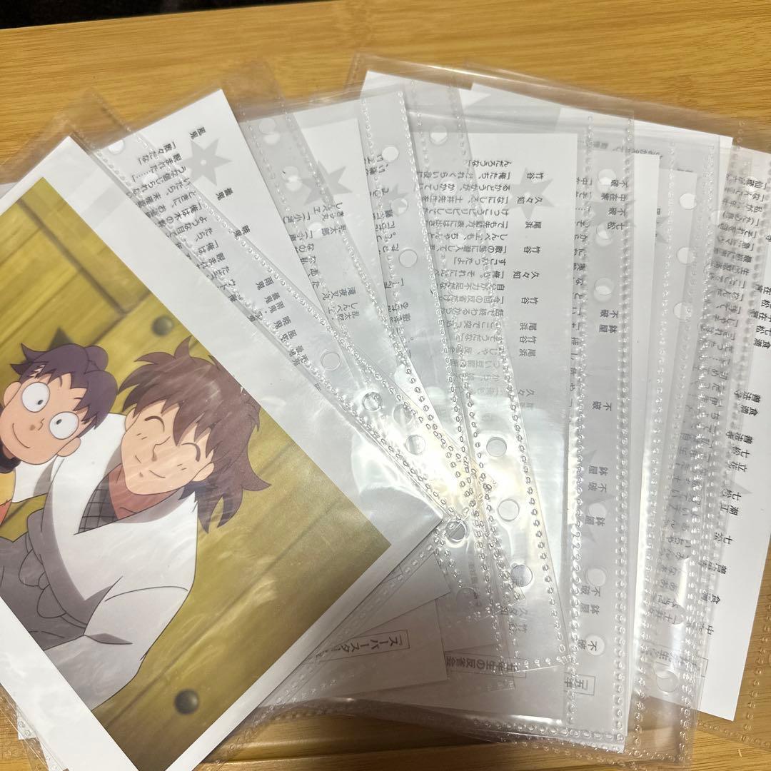 映画忍たま乱太郎ドクタケ忍者隊最強の軍師劇場入場特典セット&アクリルスタンド