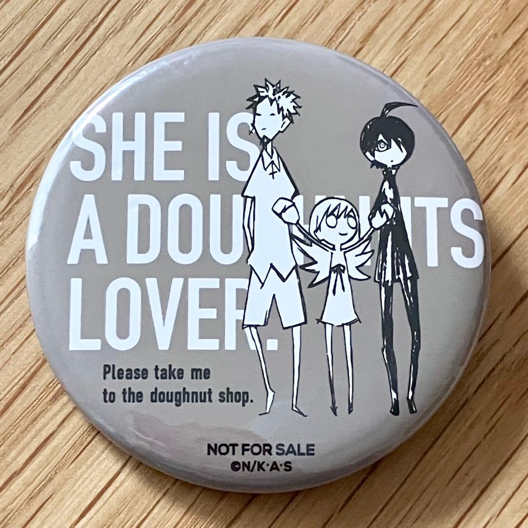 物語シリーズ ウエダハジメ 缶バッジ 阿良々木暦 忍野忍 忍野メメ C88 限定