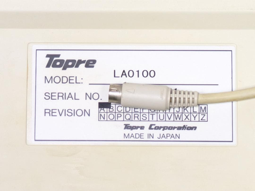 Topre Realforce 106 LA0100 PS/2変換コンバータ付