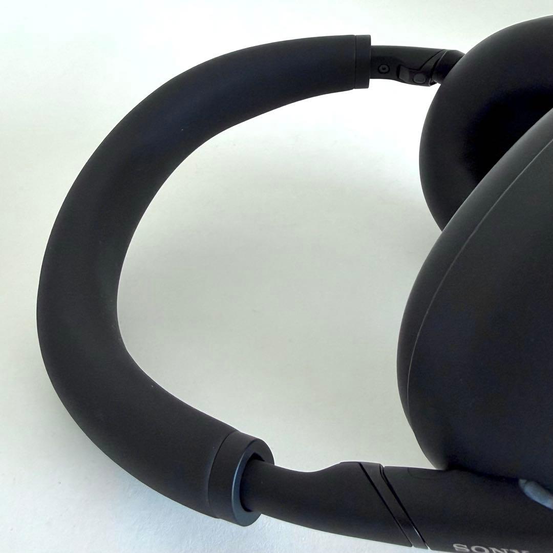 美品 SONY WH-1000XM6 ワイヤレスヘッドホン ブラック スタンド有