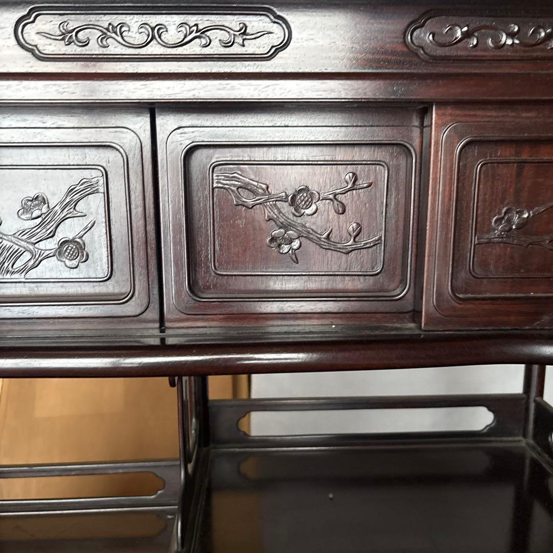 木製アンティーク風収納棚　愛知県引き取り限定