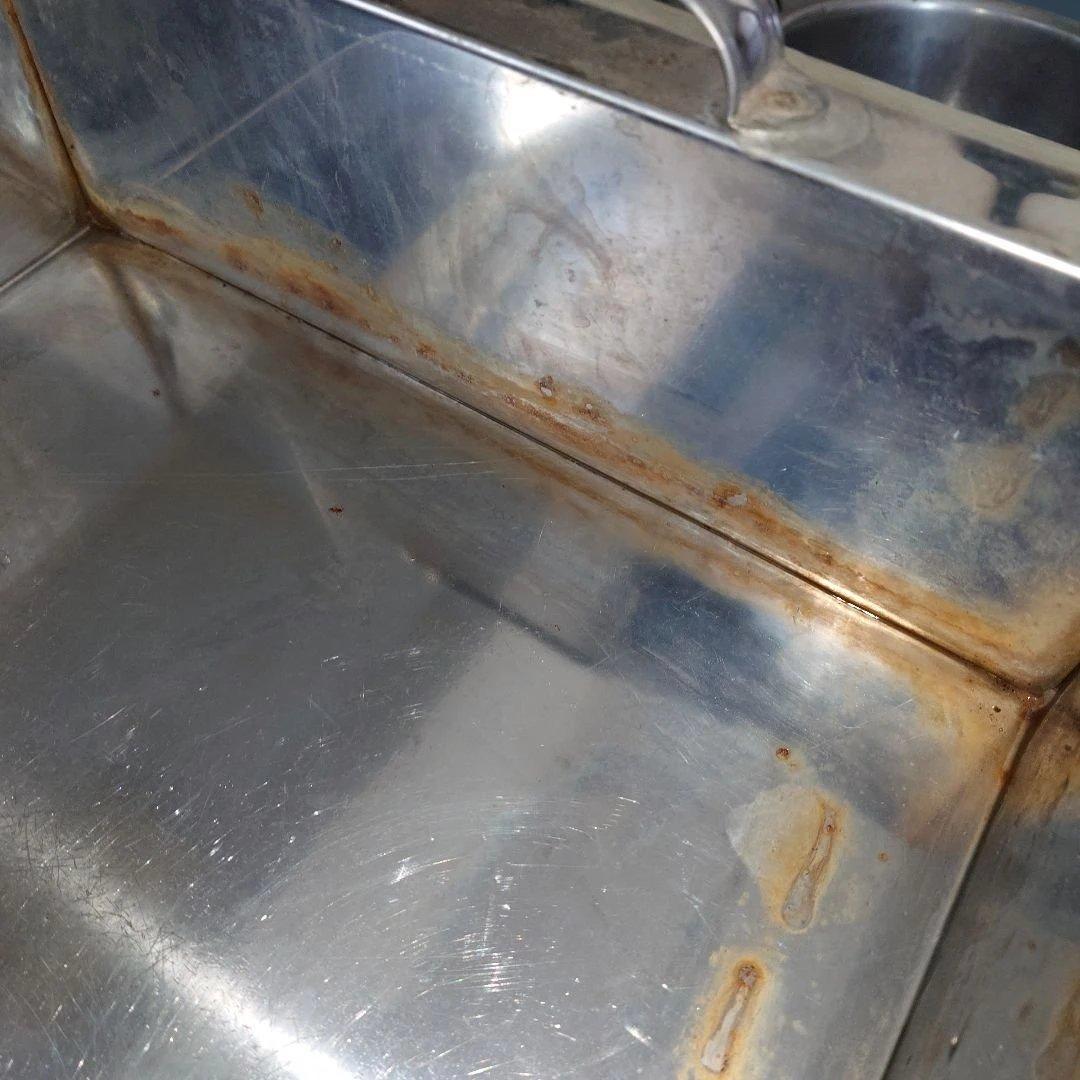 茶道具　水屋　洗い場　流し　ステンレス