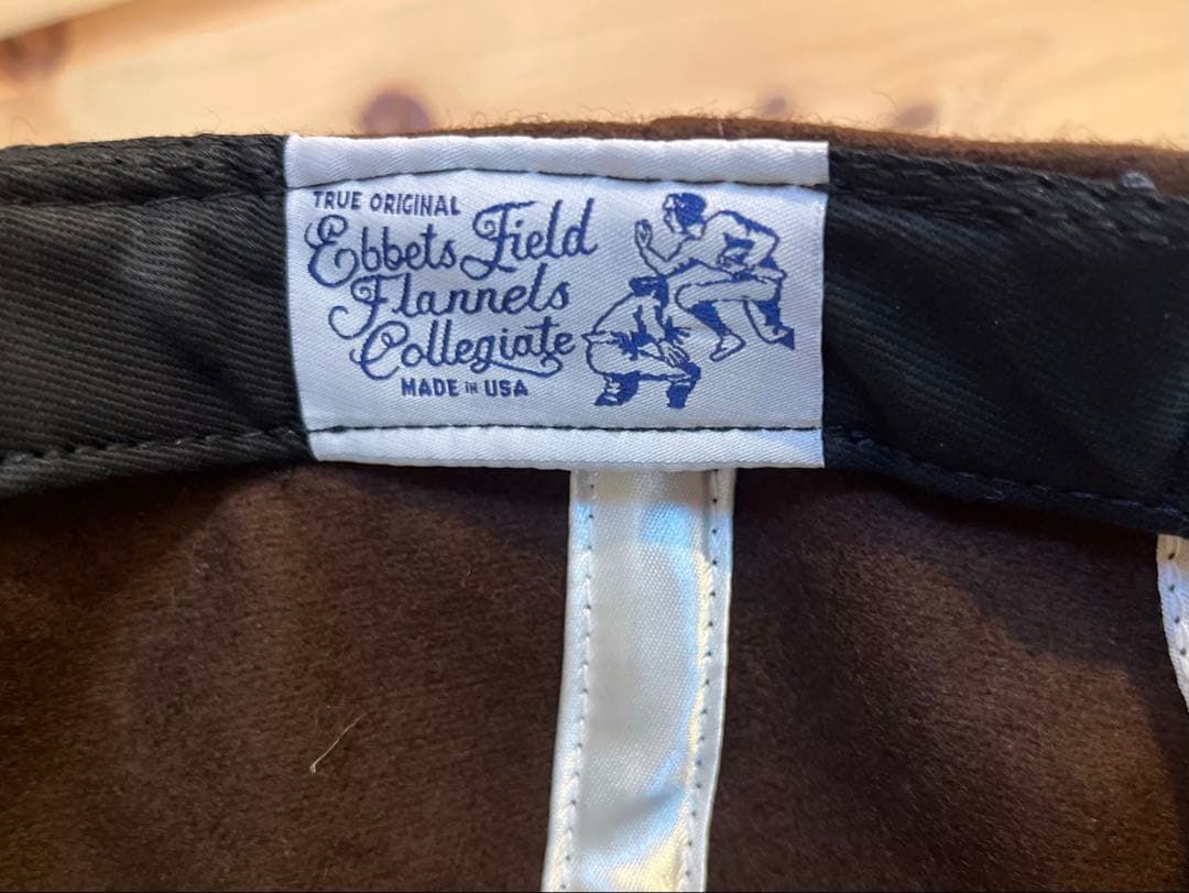 ebbets field エベッツフィールド ベースボールキャップ Bロゴ