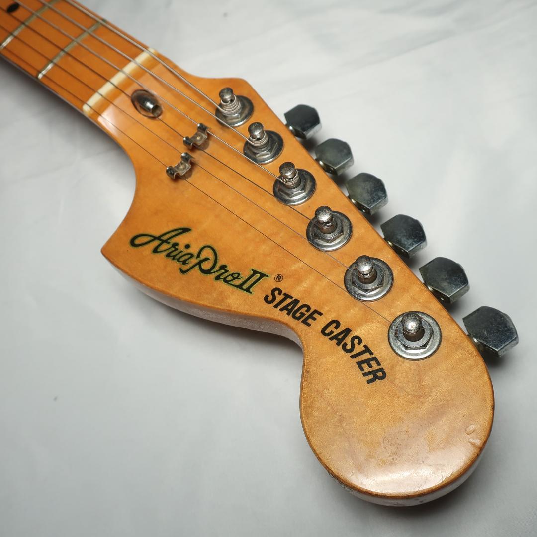 Aria ProⅡ STAGECASTER 1976 ハードケース付 マツモク製