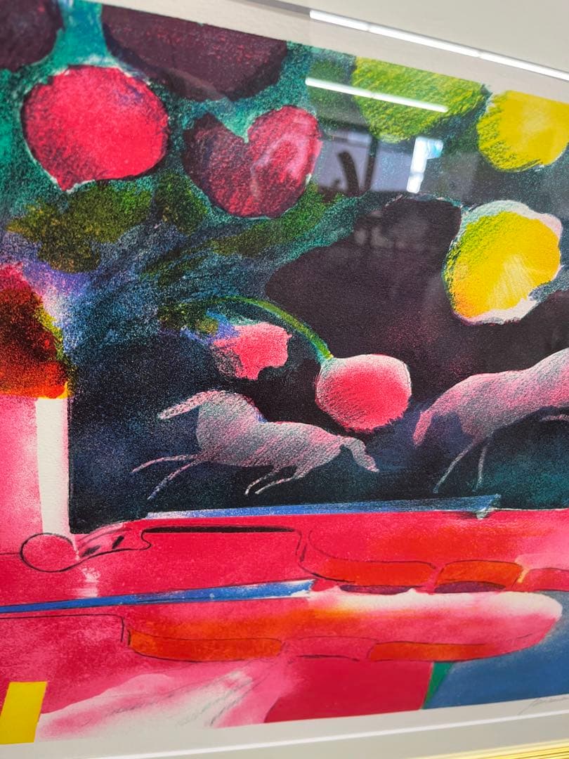 リトグラフ　ポールギヤマン　カバリエのダンス　直筆サイン　127/200