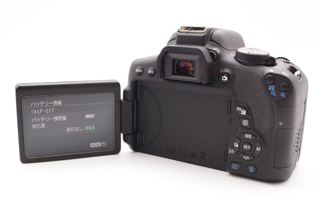 美品✨Canon EOS Kiss X8i 標準レンズキット　Wi-Fi機能