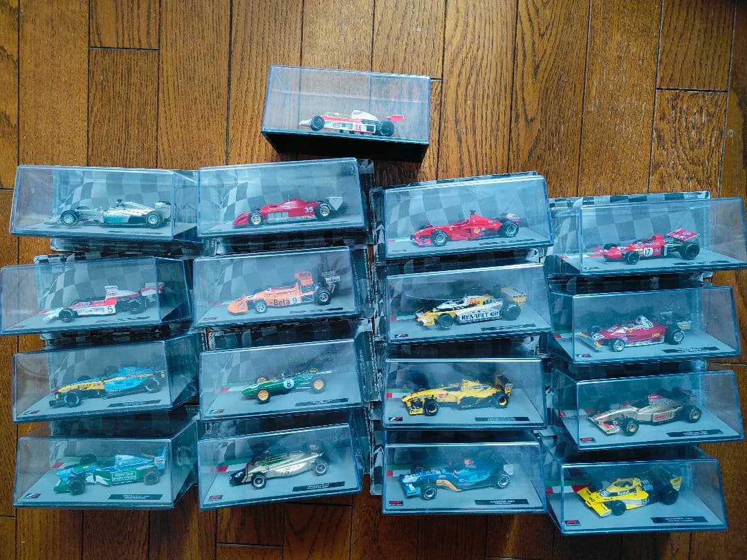 DeAGOSTINI F1 マシンコレクション 1/43 17台 ミニカー 模型