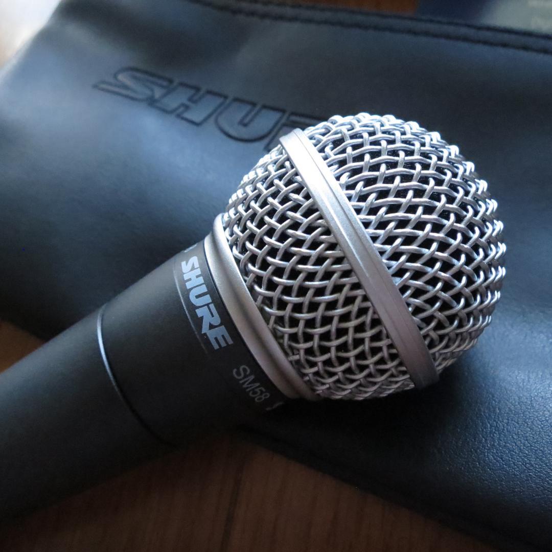 SHURE SM58-LC マイクケーブル付き