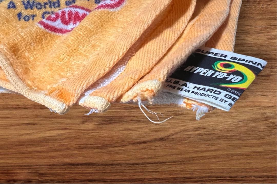 約28年前のハイパーヨーヨーミニタオル (激レア)