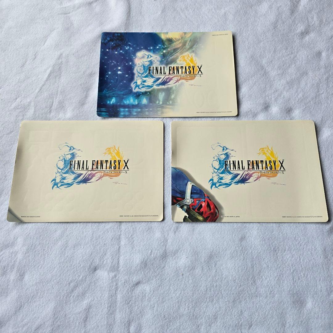 ファイナルファンタジーⅩ グッズセット ピンズ メモリーカードケース 他