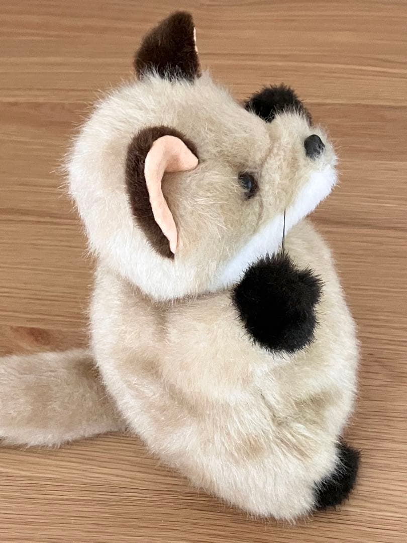 狐 キツネ 日本製 ぬいぐるみ ハンドパペット AVANCE 昭和レトロ