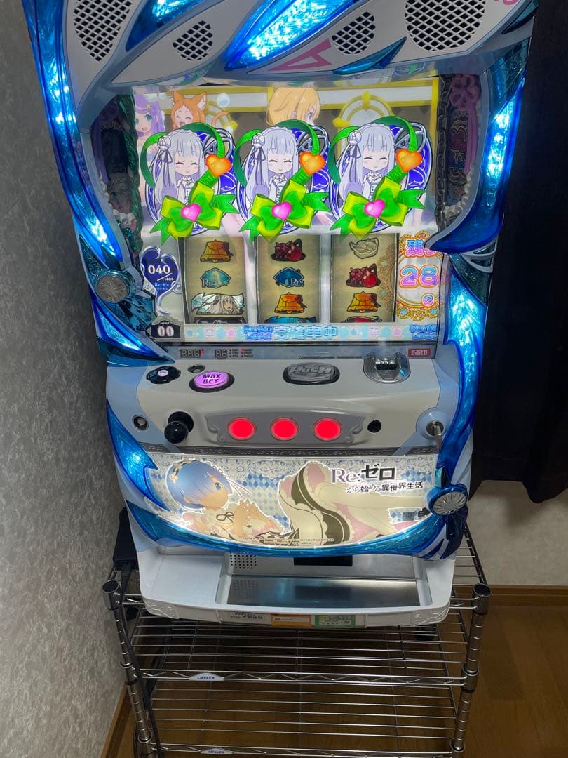 スロット実機 Re:ゼロから始まる異世界生　その他3点セット