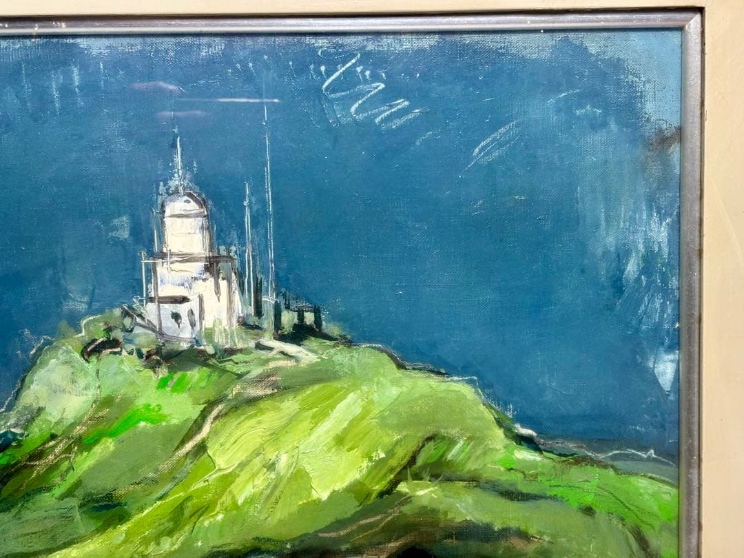 #沢田哲郎　油彩画　「65 Sawada」サイン