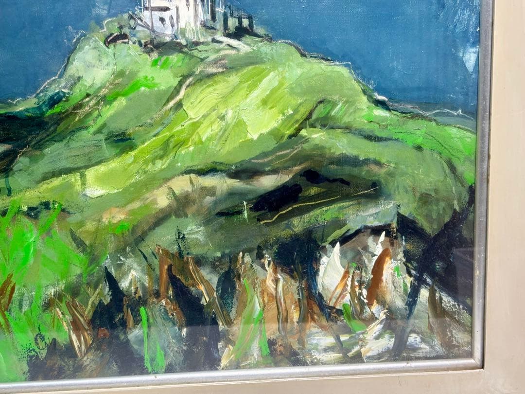 #沢田哲郎　油彩画　「65 Sawada」サイン