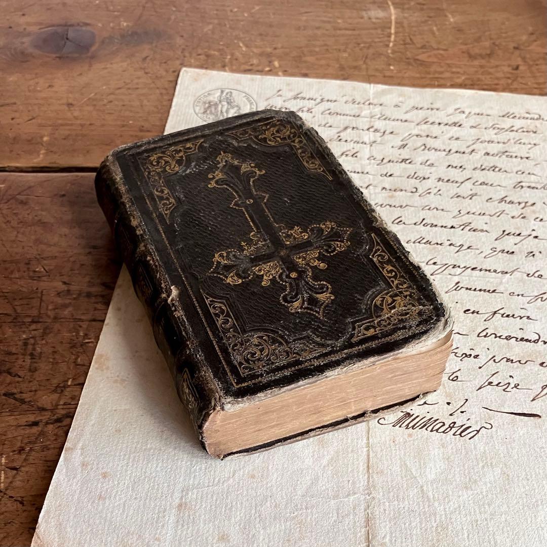 フランス アンティーク 祈祷書 missel 古書