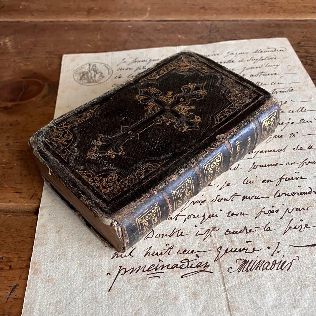 フランス アンティーク 祈祷書 missel 古書