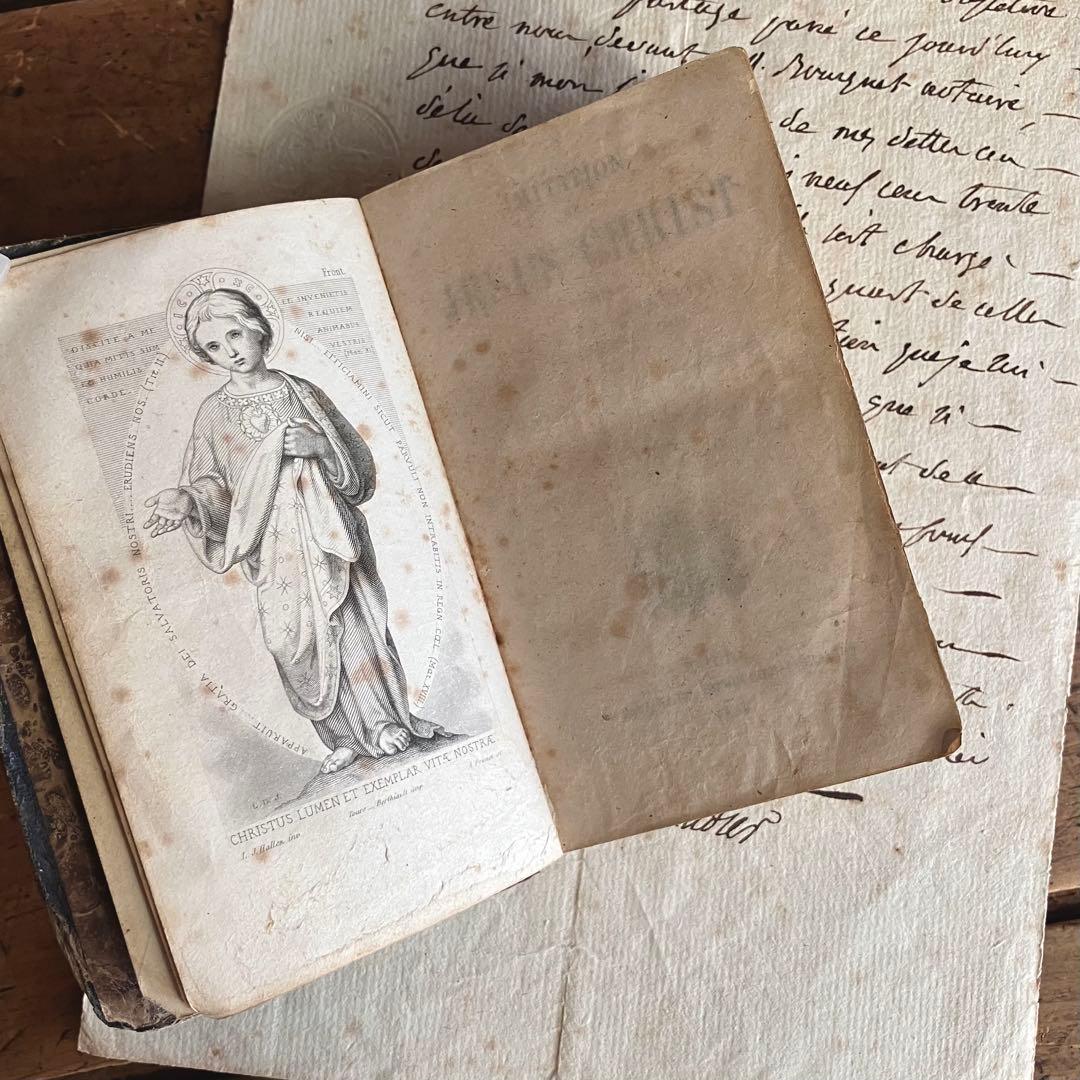 フランス アンティーク 祈祷書 missel 古書