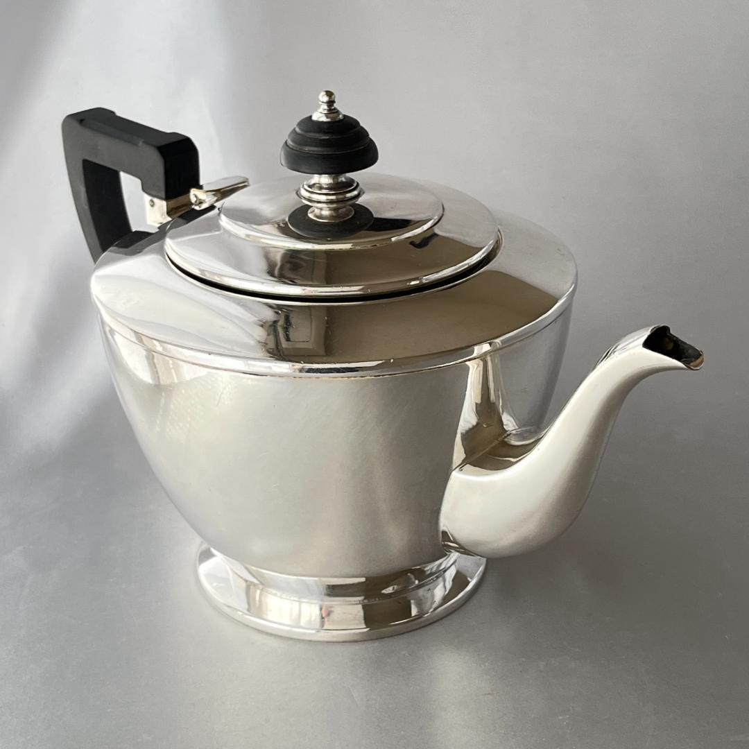 【Mappin & Webb】 アールデコのティーポット マッピンアンドウェッブ