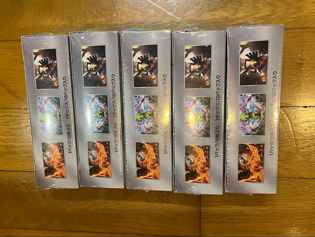 ポケモンカードゲーム　テラスタルフェスex 5BOX シュリンク付き