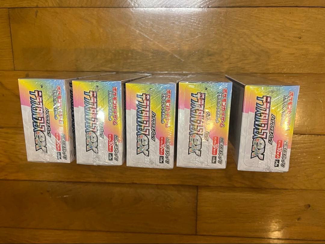 ポケモンカードゲーム　テラスタルフェスex 5BOX シュリンク付き