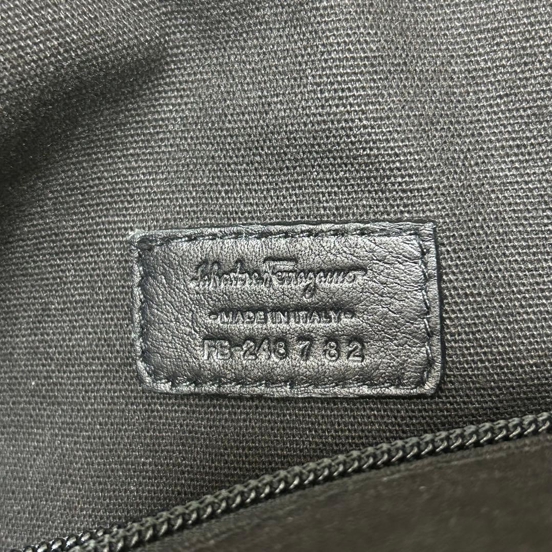 【美品】サルバトーレフェラガモ 2way トートバッグ ビジネスバッグ レザー