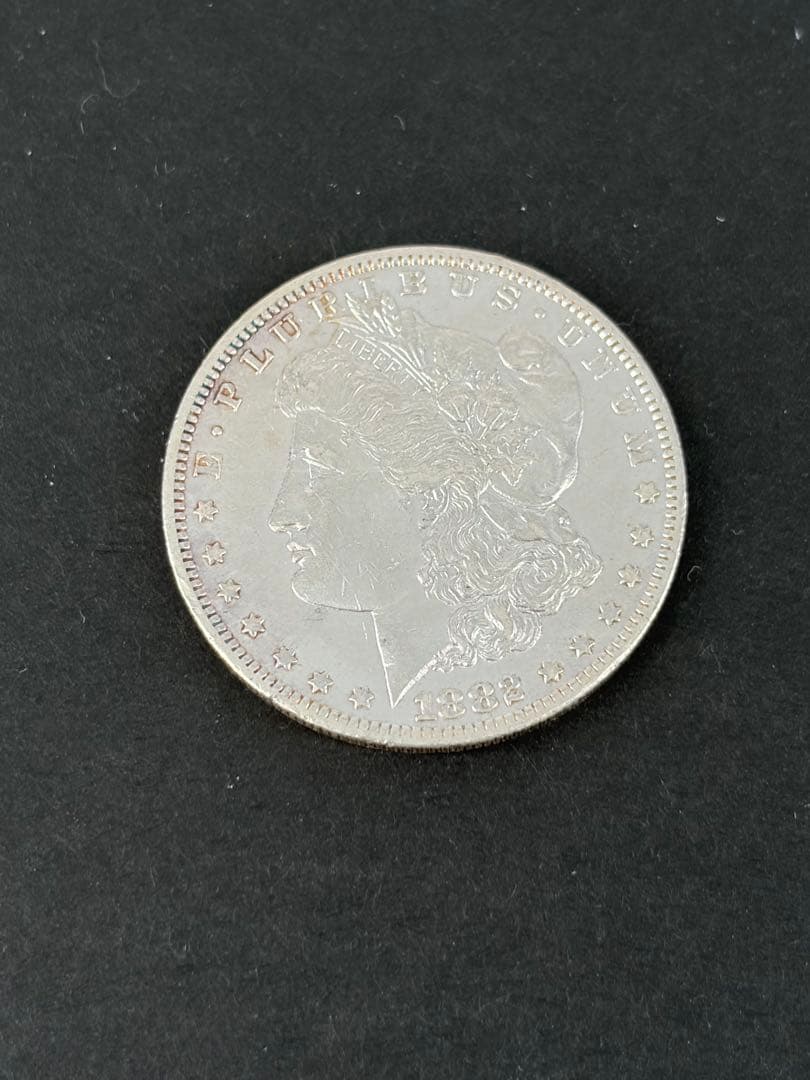 アメリカ　1ドル銀貨　1882年　26.8g