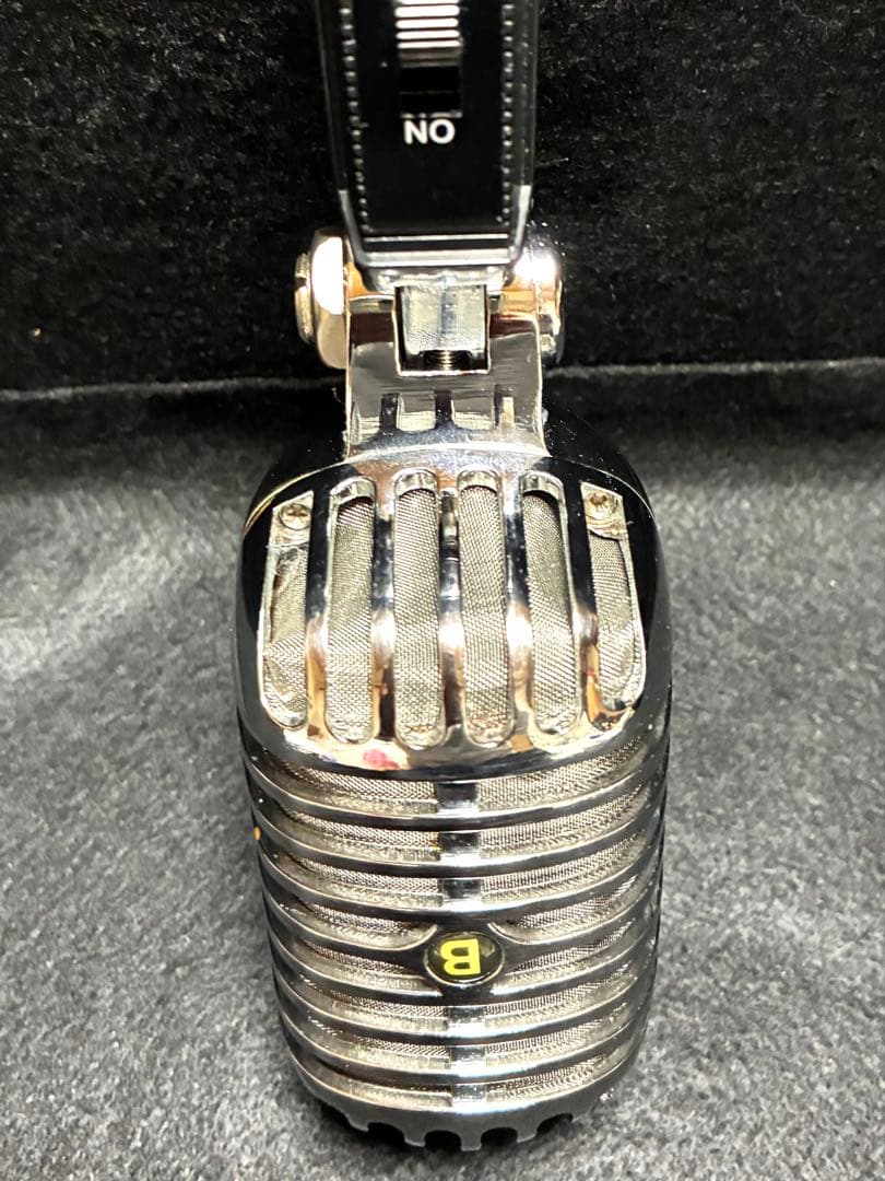 ガイコツマイク　ボーカルマイク　ロカビリー　マイクコード　付き