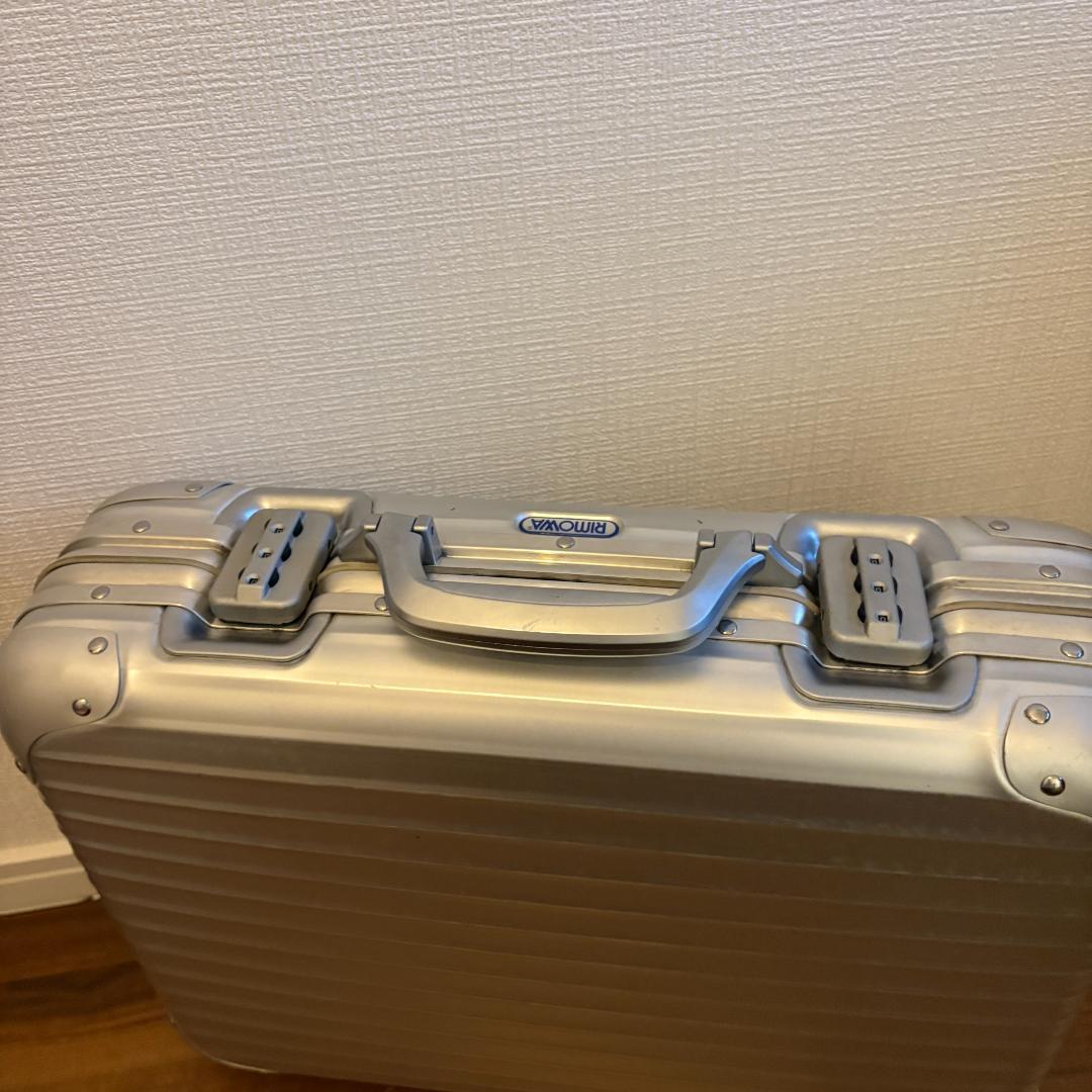 廃盤・美品　RIMOWA TOPAS リモワ　22L アタッシュケース　アルミ