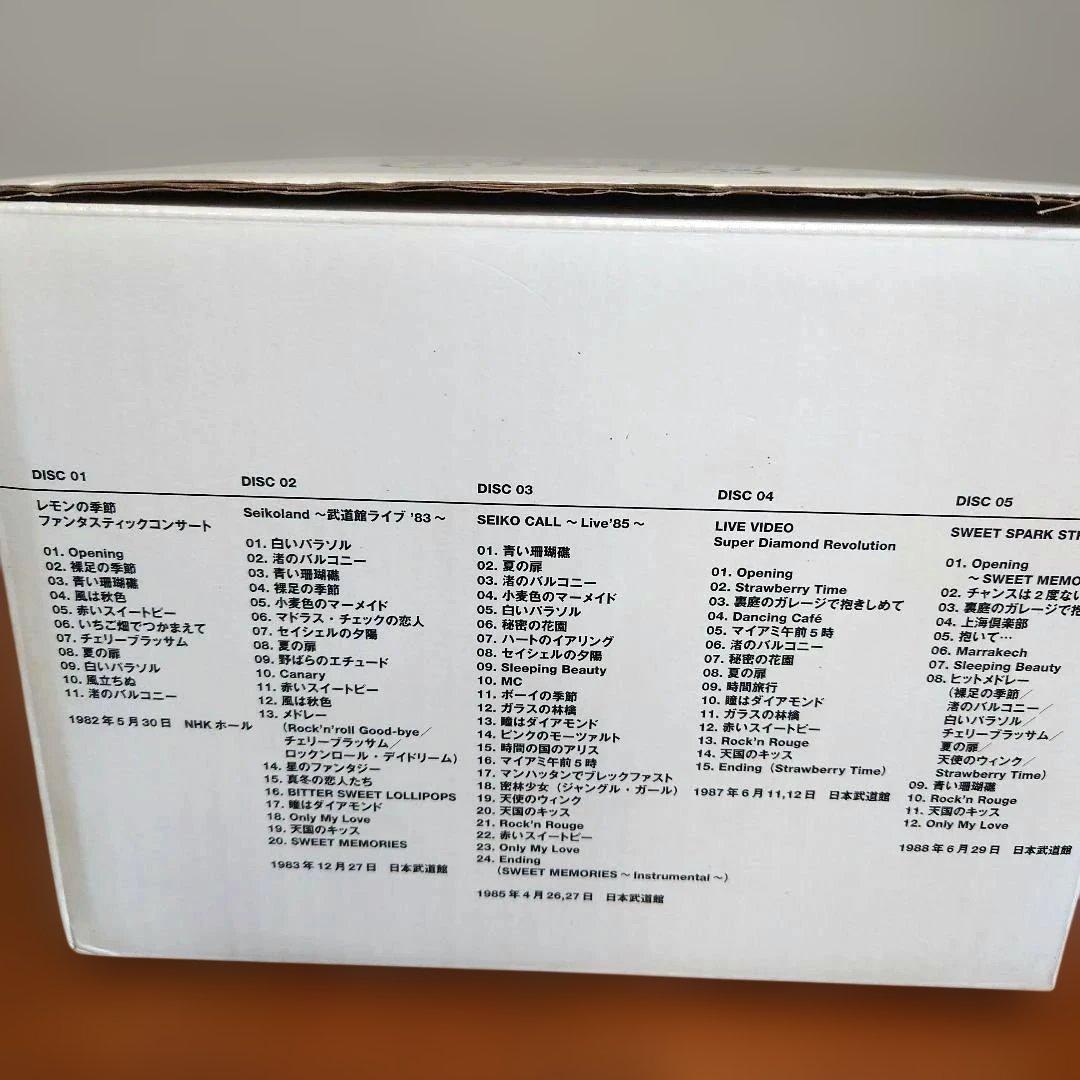 SEIKO MATSUDA PREMIUM DVD BOX 25周年